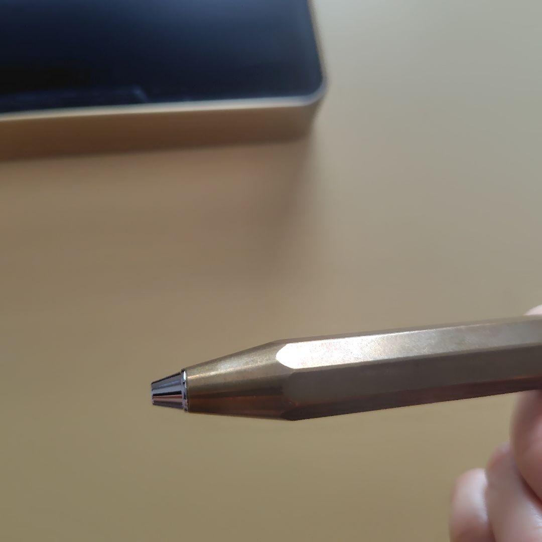 【中古品】カヴェコ ペンシル 0.7mm ブラススポーツ S/BRSP-BR