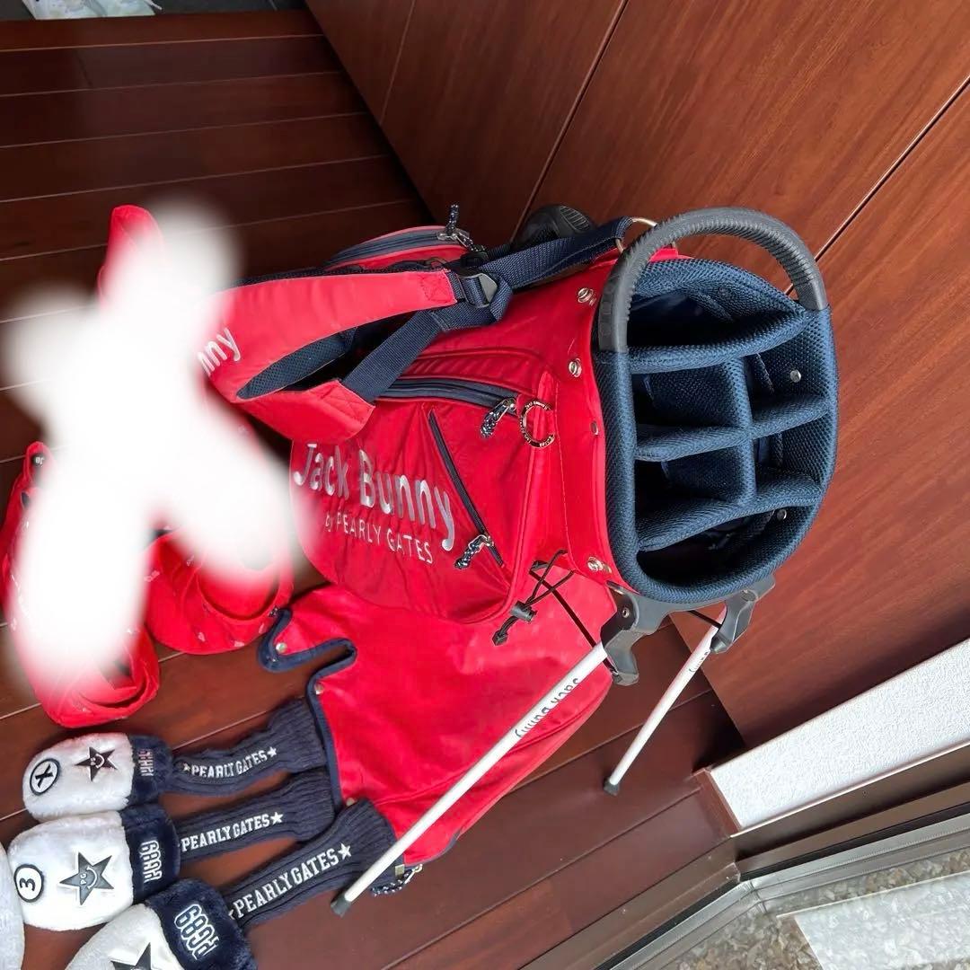 PG.JBキャディシューズバック.クラブカバーフルセット