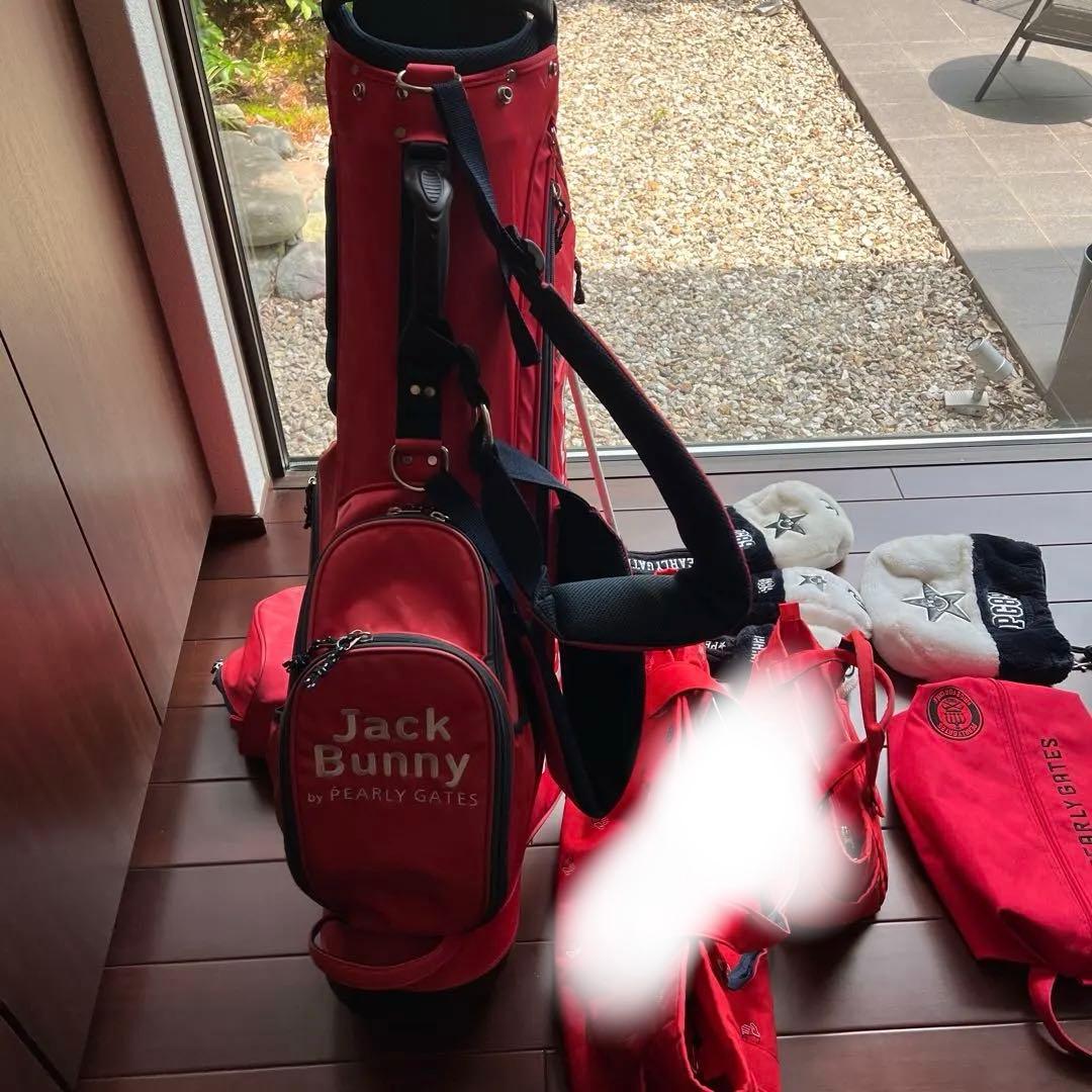 PG.JBキャディシューズバック.クラブカバーフルセット