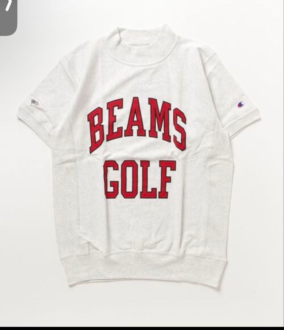 レア　BEAMS GOLF CHAMPIONコラボ カレッジロゴ　スウェット