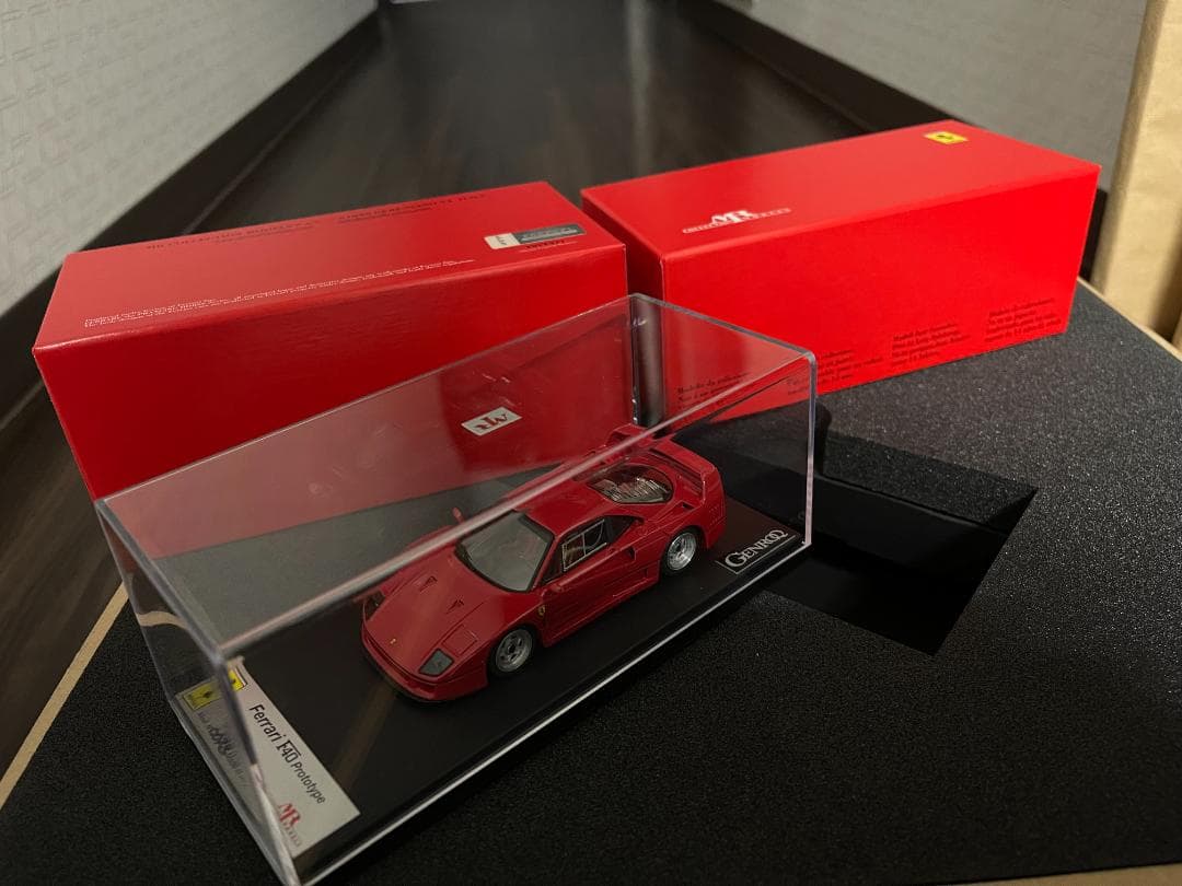 【限定】フェラーリF40　Prototype　ミニチュアカーコレクション1/43