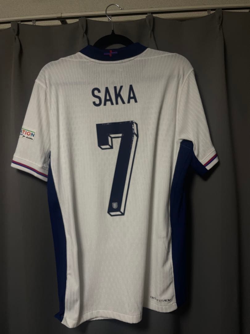 [正規品・オーセンティック] イングランド代表 サカ ユニフォーム