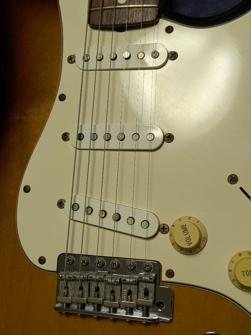 Fender USA 62' Vシリアル サンバースト ストラトキャスター