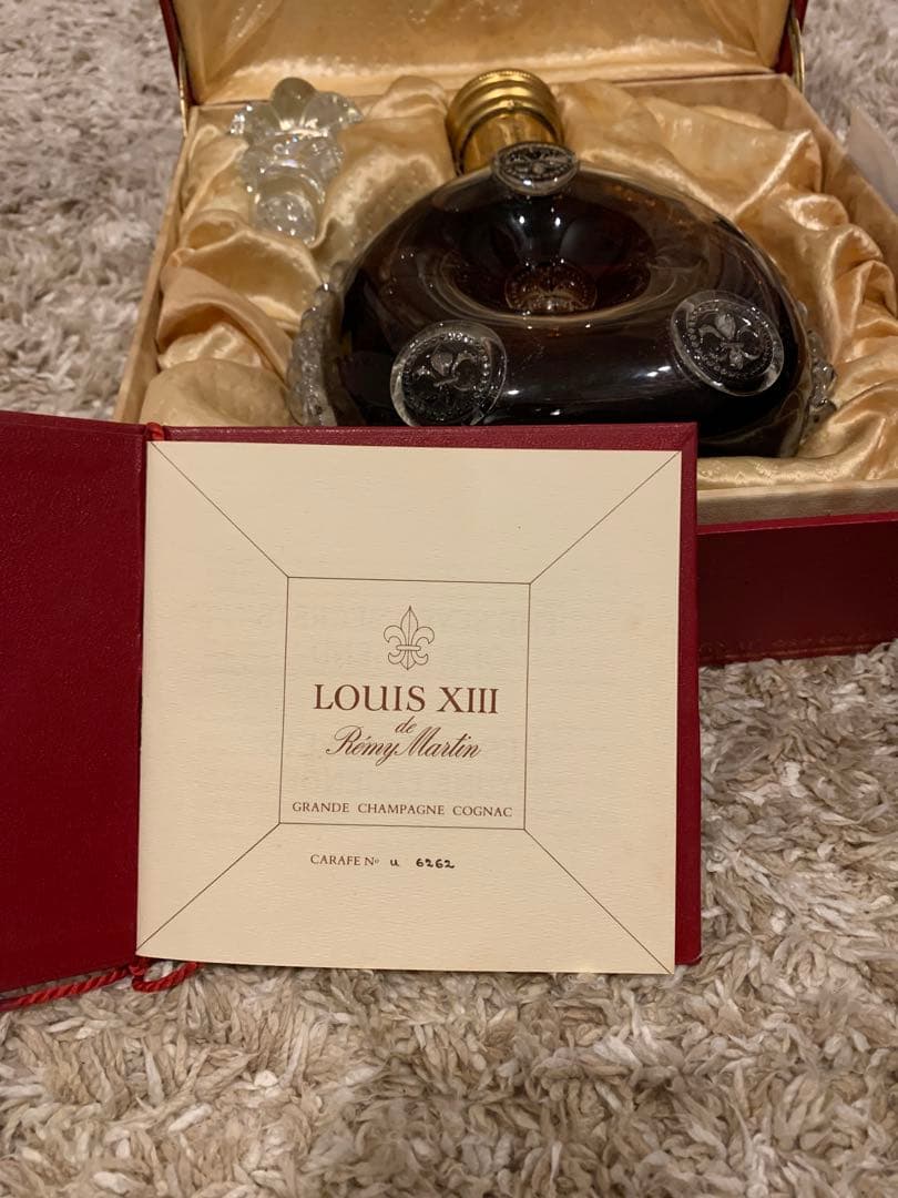 ❤️最終値下げ‼️REMY MARTIN LOUIS XIII金キャップ 四角形箱￼
