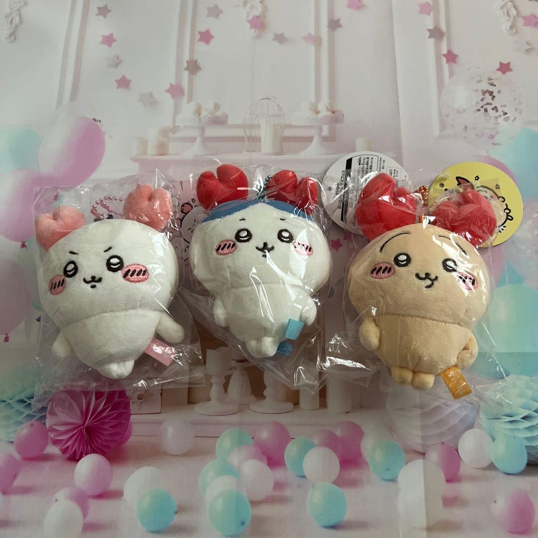 カニなちいかわ　カニなハチワレ　ロブスターなうさぎ　マスコット