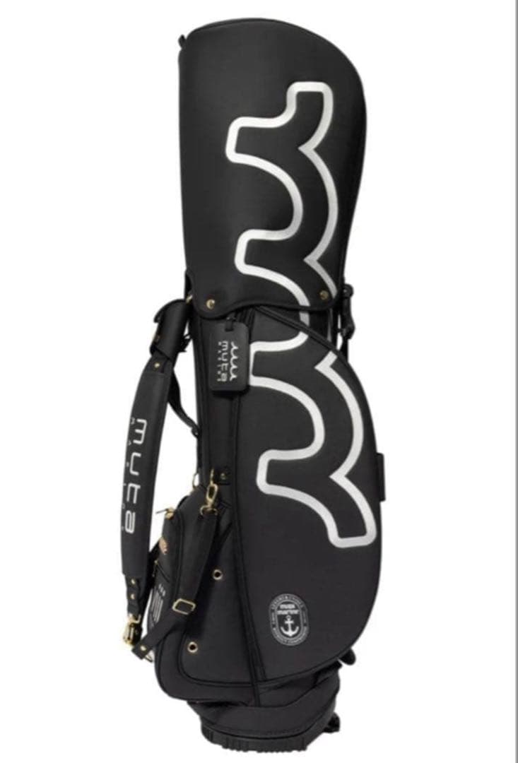 完売品　新品　muta キャディバッグ　ブラック