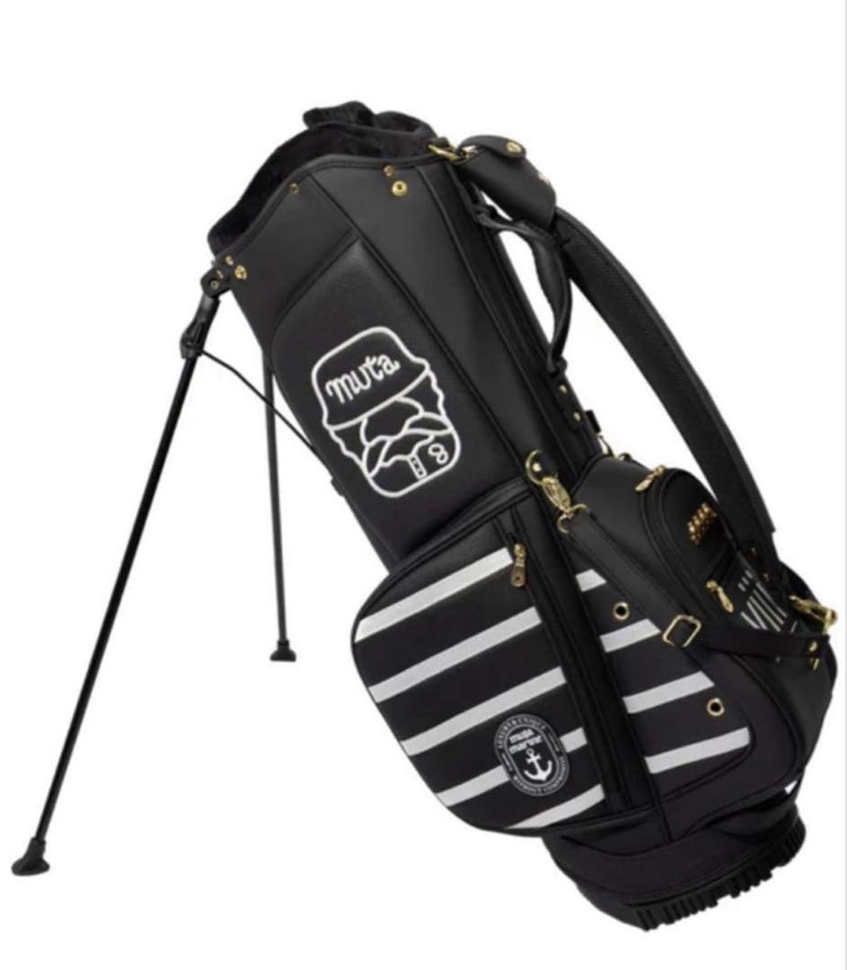 完売品　新品　muta キャディバッグ　ブラック