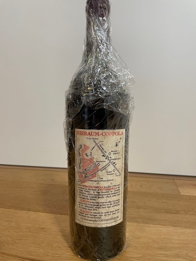 【最高峰ナパ・バレー】Niebaum-Coppola Rubicon 1982年