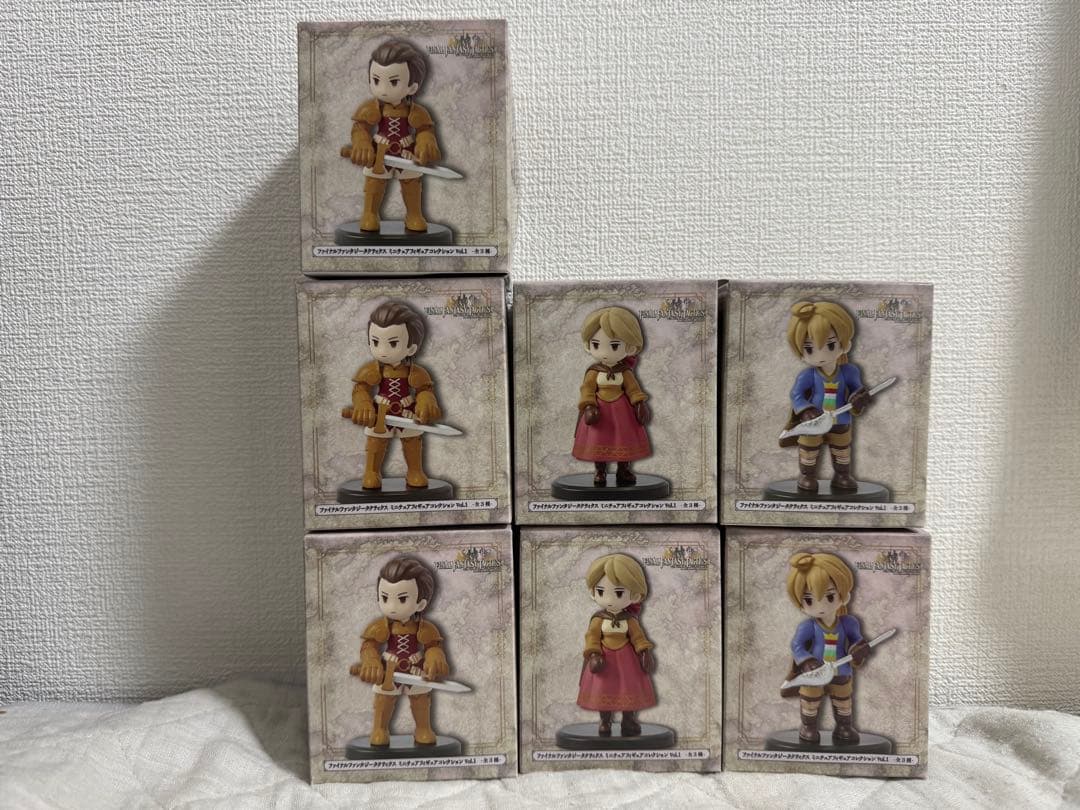 マ*ル様 ファイナルファンタジー タクティクス ミニチュアフィギュア7体