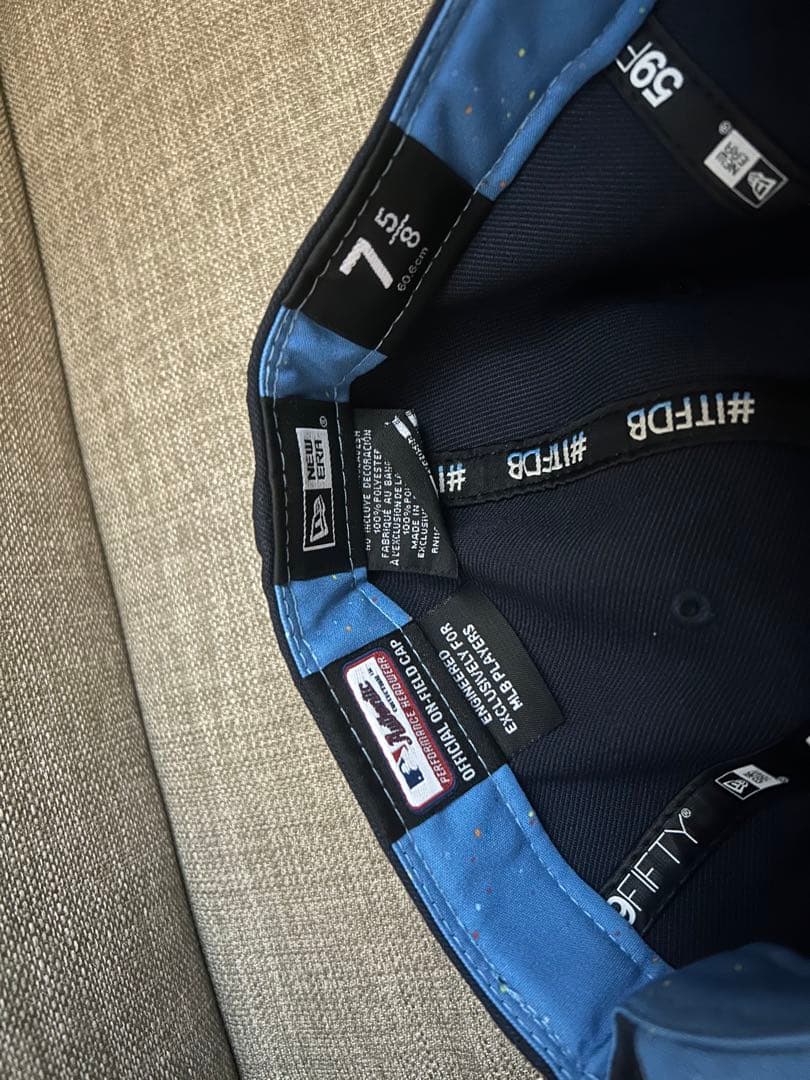 ロサンゼルス・ドジャース 59FIFTY キャップ 7 5/8 ネイビー