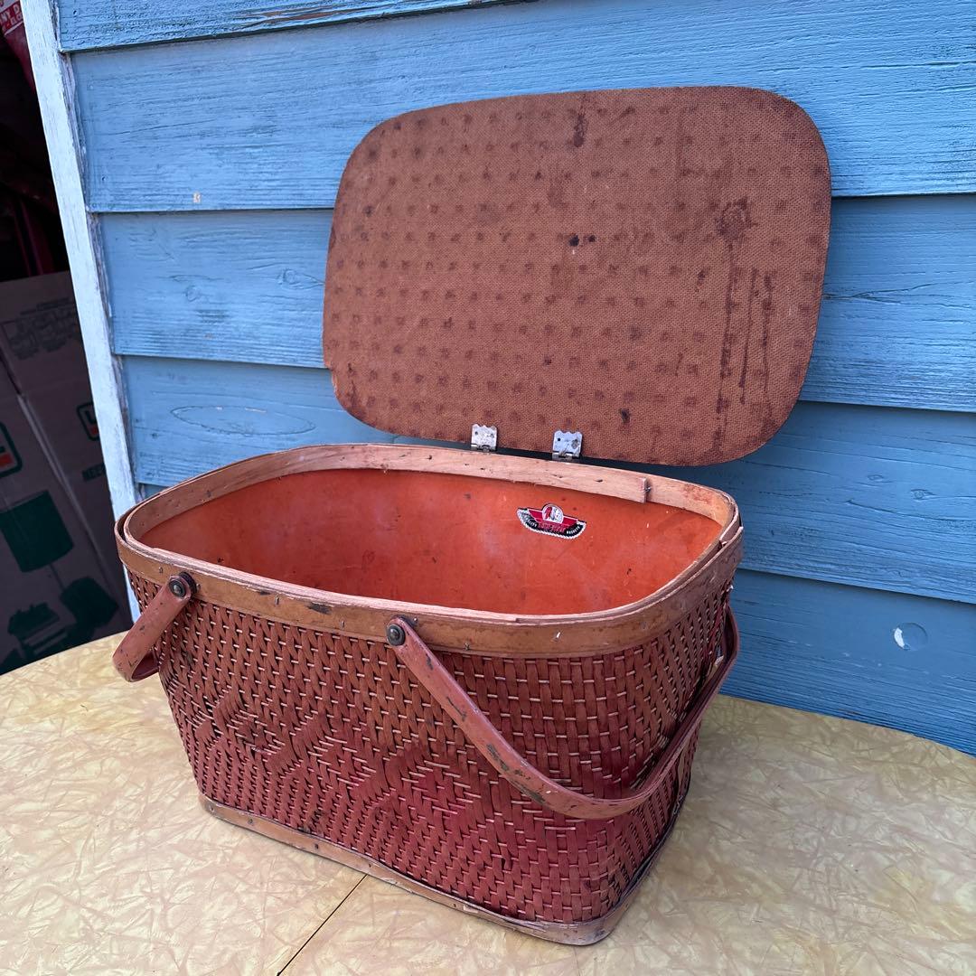 USA VINTAGE 60s REDMAN ピクニックバスケット