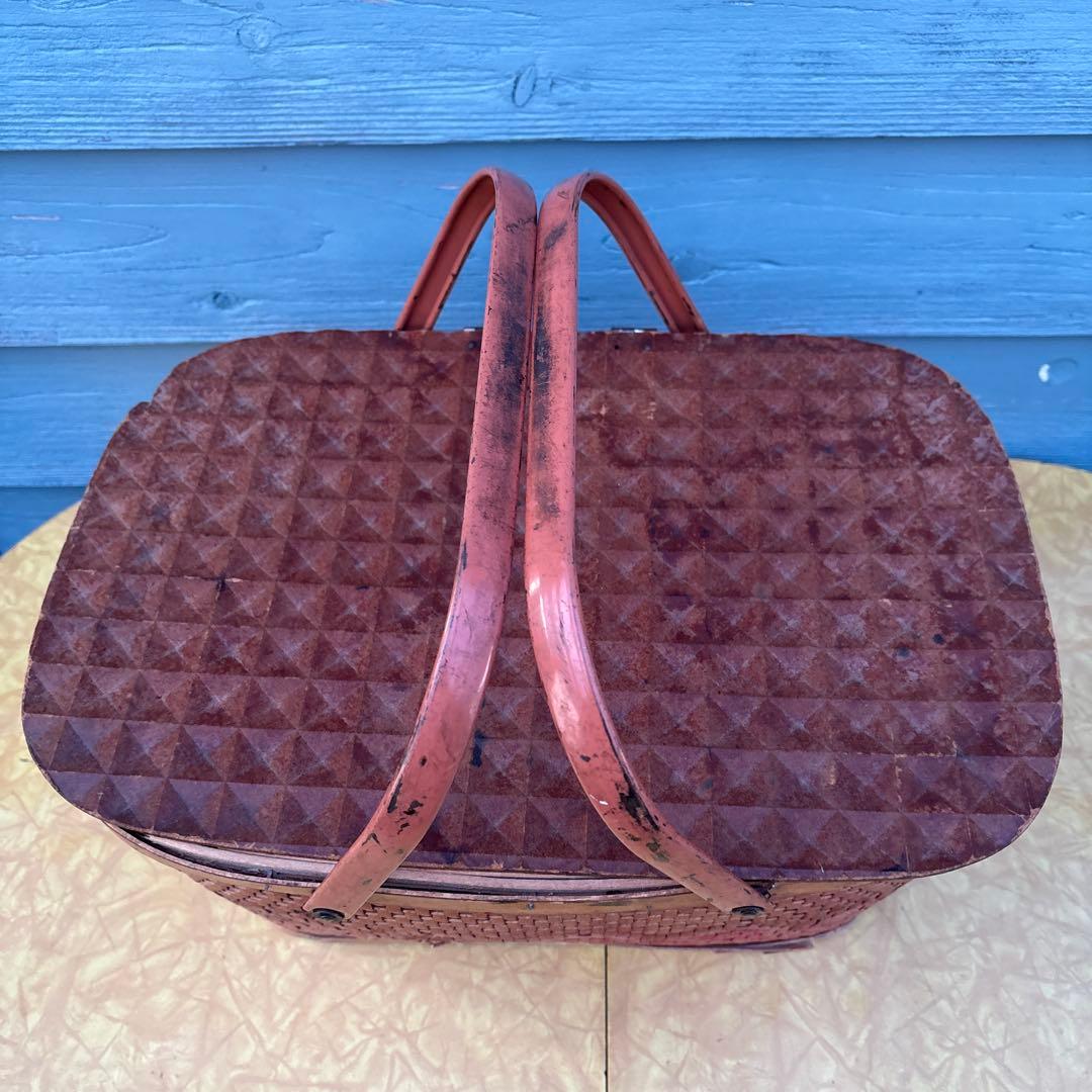 USA VINTAGE 60s REDMAN ピクニックバスケット