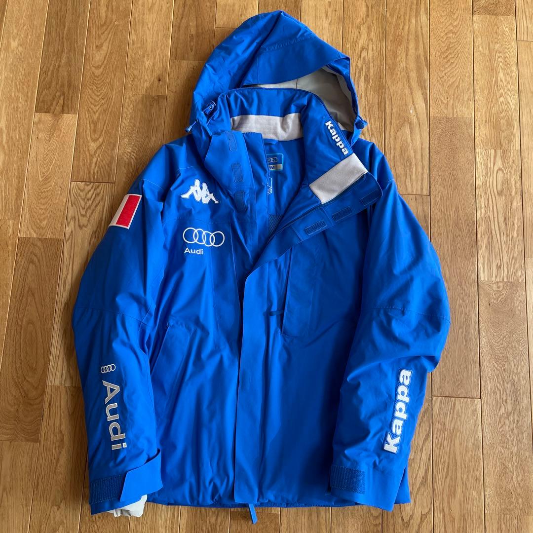 Kappa スキーウェア Audi ロゴ 青
