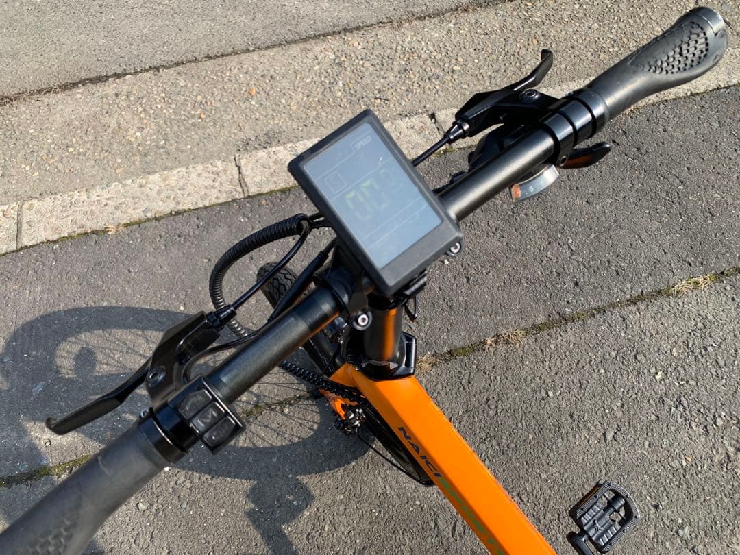 【動作確認済】送料無料 NAICIディスク式折りたたみ電動自転車 SPORTS