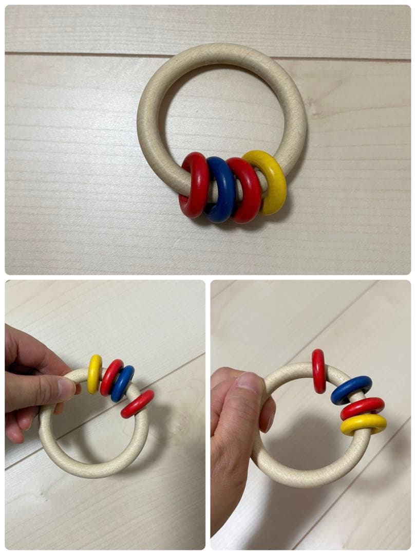 【木のおもちゃ　まとめ売り7点】　ネフ社　ユシラ社　ベリ・デザイン社　プラントイ