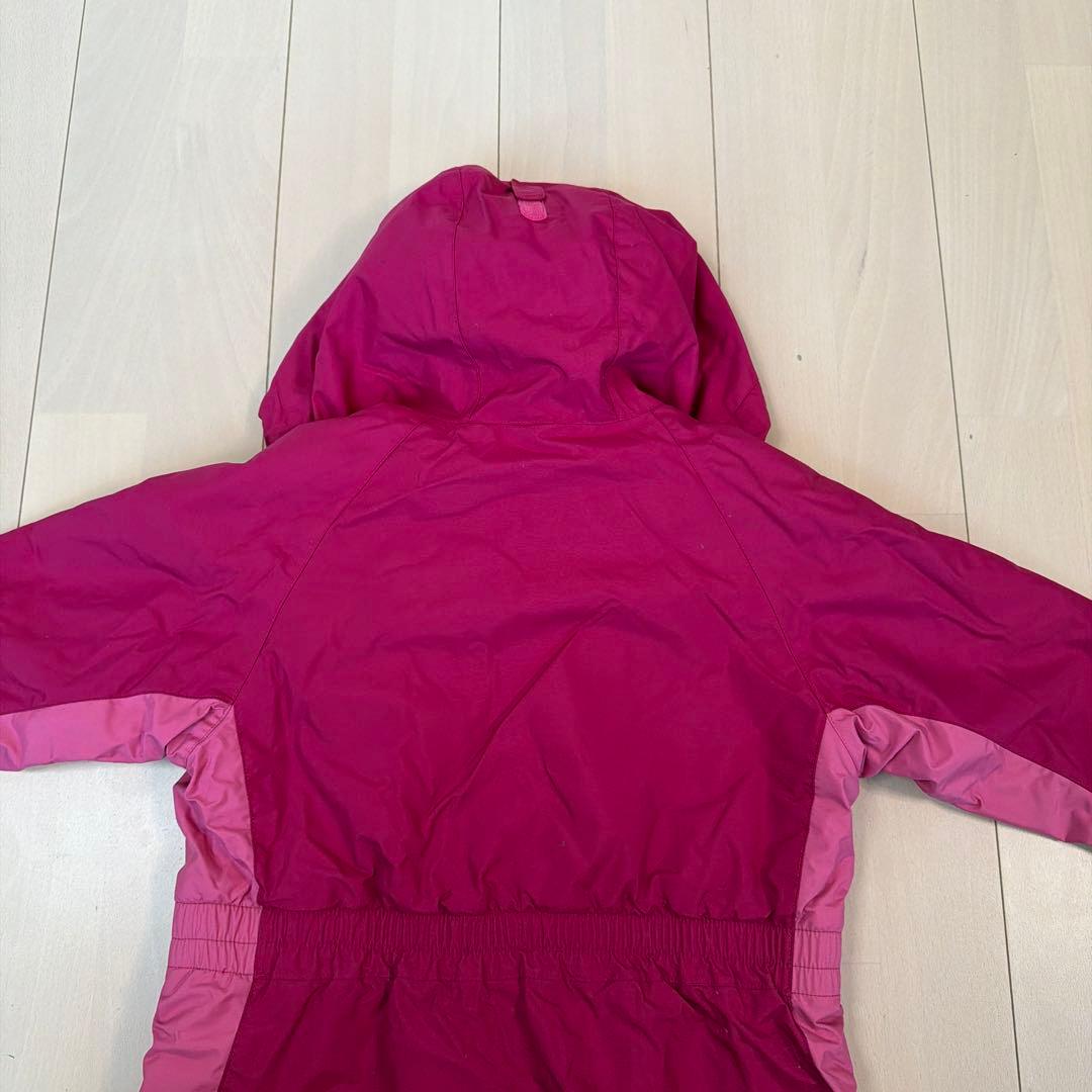 montbell 子ども用スキーウェア ピンク 110サイズ ジャンプスーツ