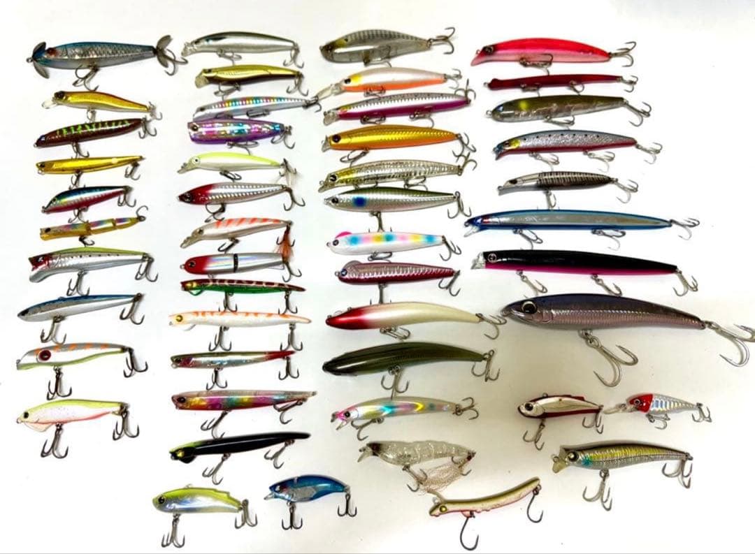 t*0様 シーバス　ルアー　大量　49個　まとめ売り