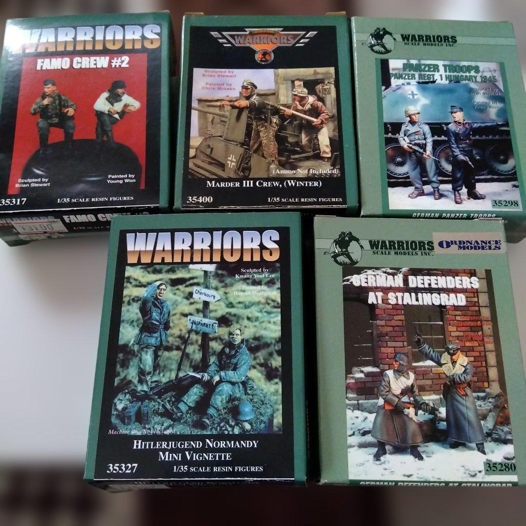 WARRIORS　レジンフィギュア18個