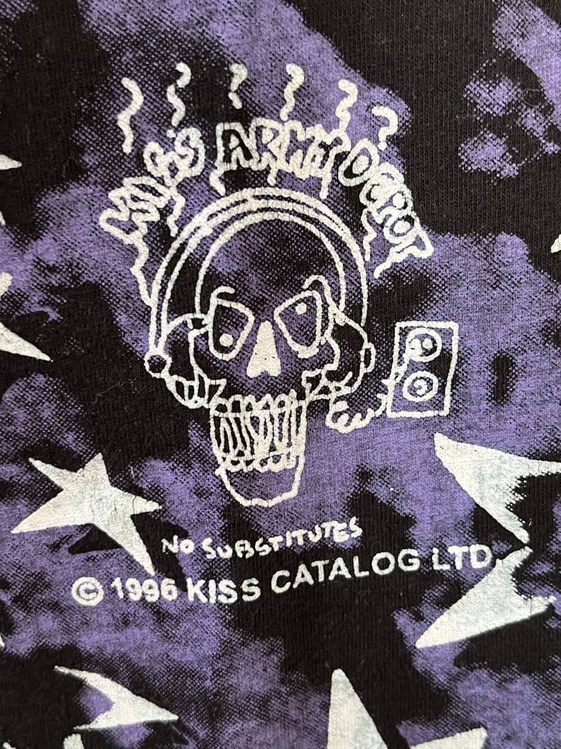 ミュージシャン KISS ALIVE WORLDWIDE TOUR TEE 1996-1997