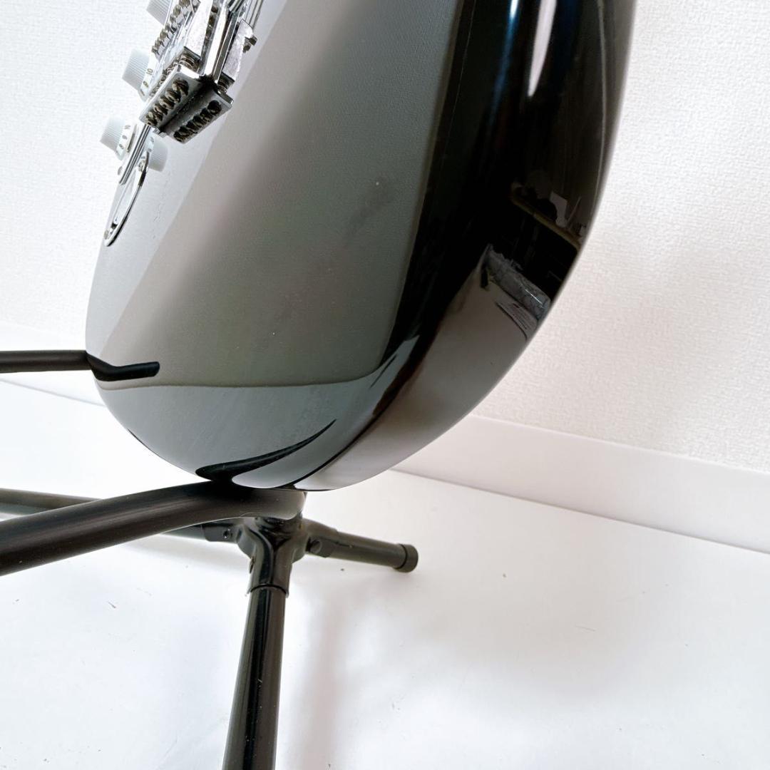 PLAYTECH エレキギター レフティ 左 ブラック