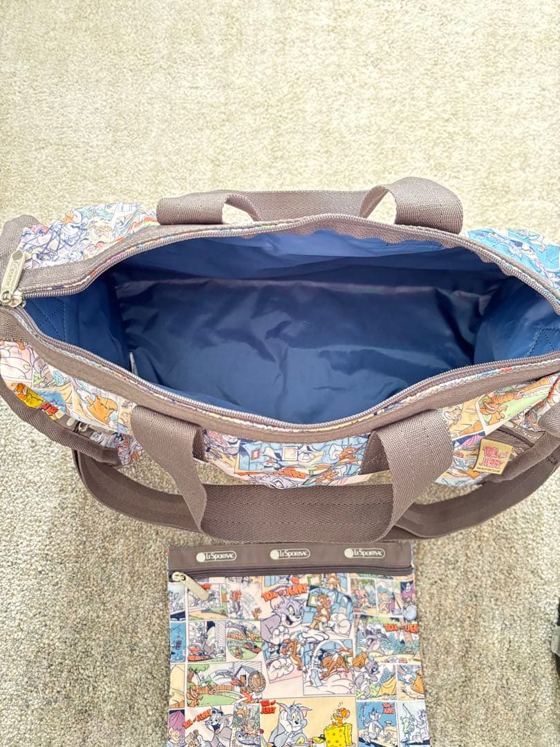 レスポートサック　ボストンバッグ　トムとジェリー
