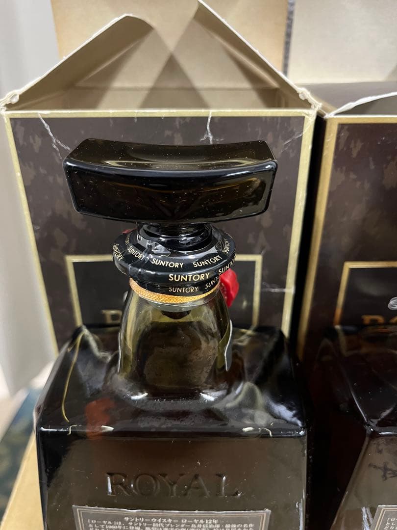 サントリー 12年 ウイスキー 360ml 43%箱付き3本セット