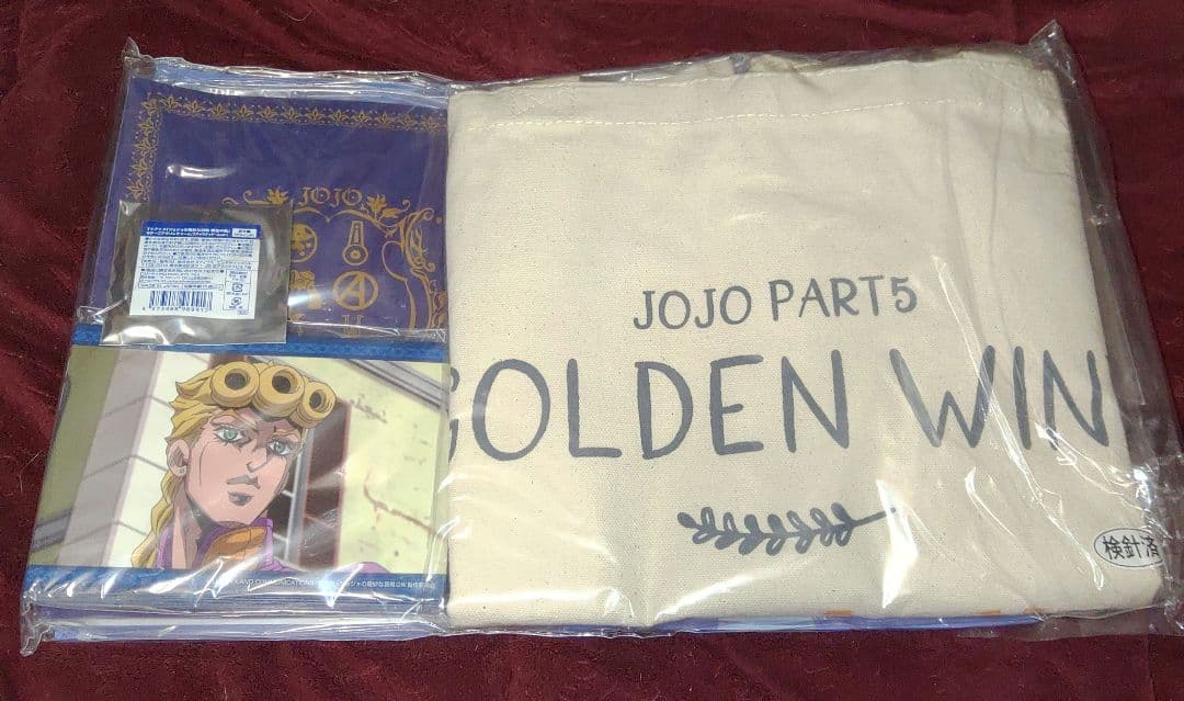 未開封　C96 TVアニメ『ジョジョの奇妙な冒険　黄金の風』ブチャラティセット