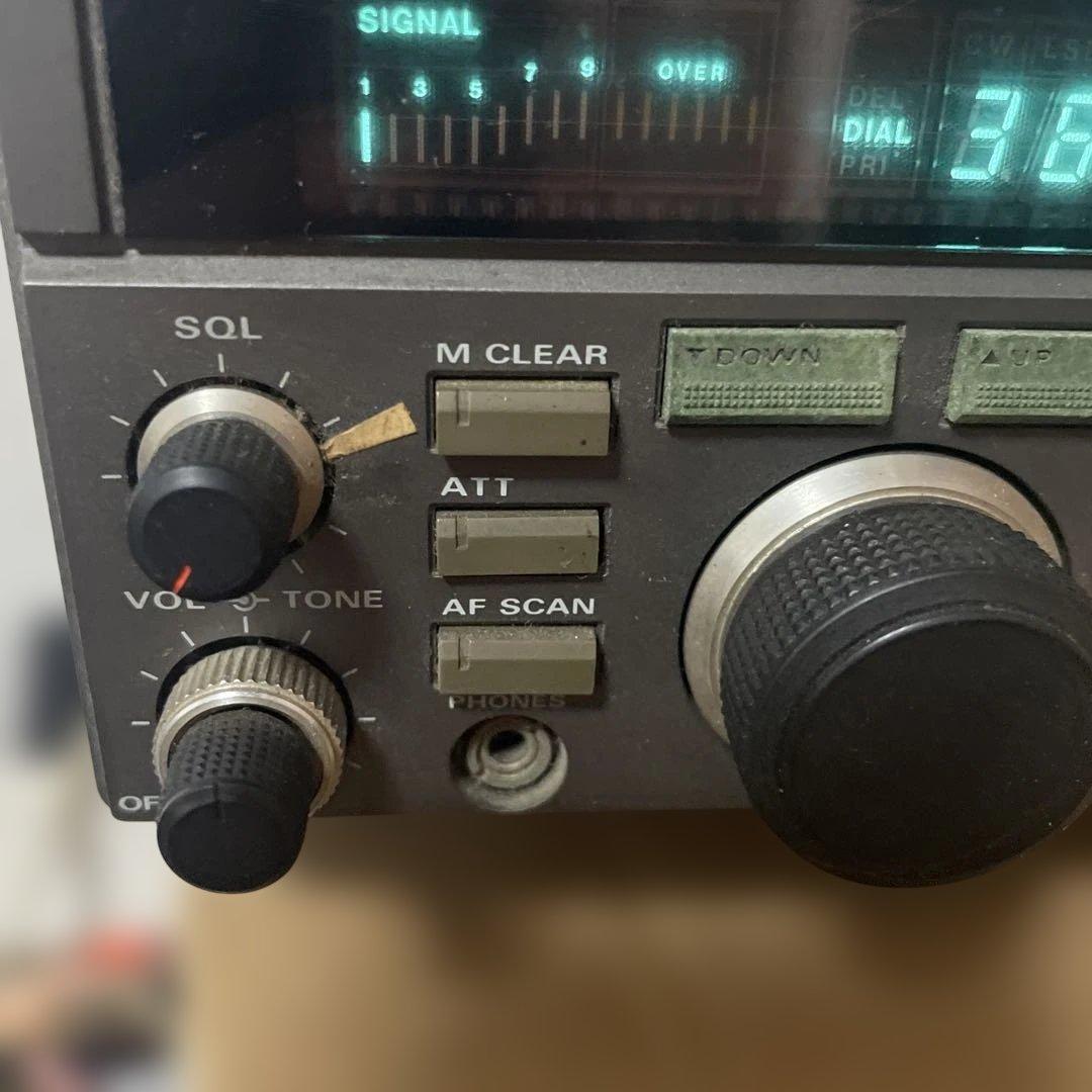 ジャンク扱いで YAESU FRG-965 受信機