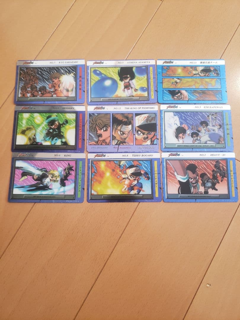 KOF94トレーディングカードセット 9枚