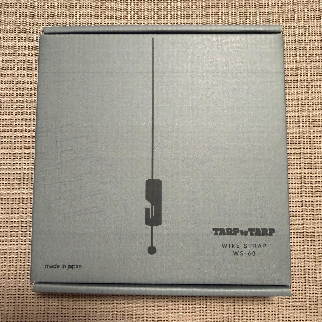 Tno Tx TARPtoTARP wire strap WS-60 ブラック