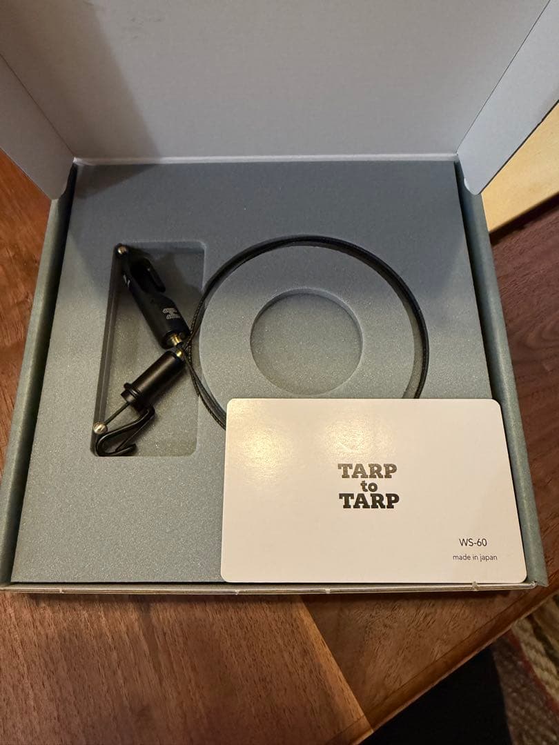 Tno Tx TARPtoTARP wire strap WS-60 ブラック