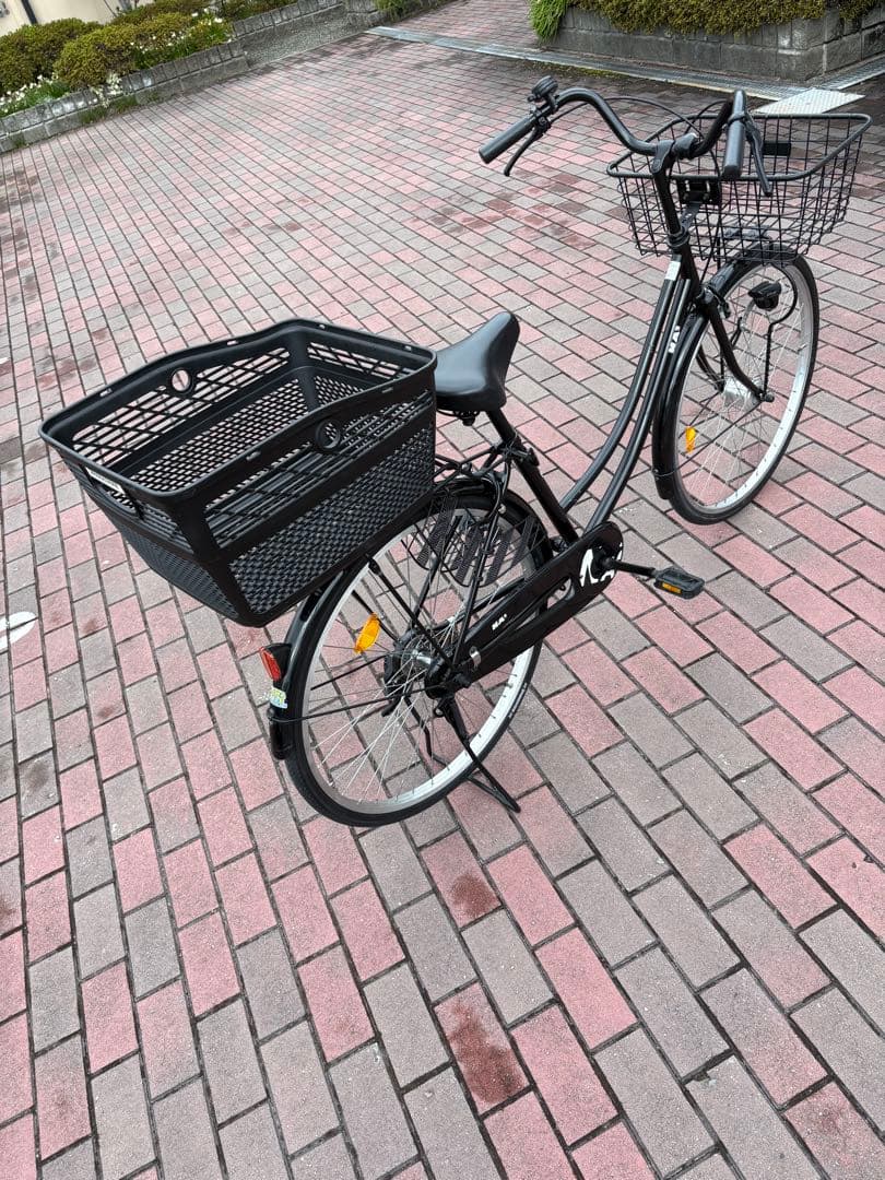 大型前籠付き、黒シティーサイクル(26㌅)関西圏なら？個人配達致します。(実費)