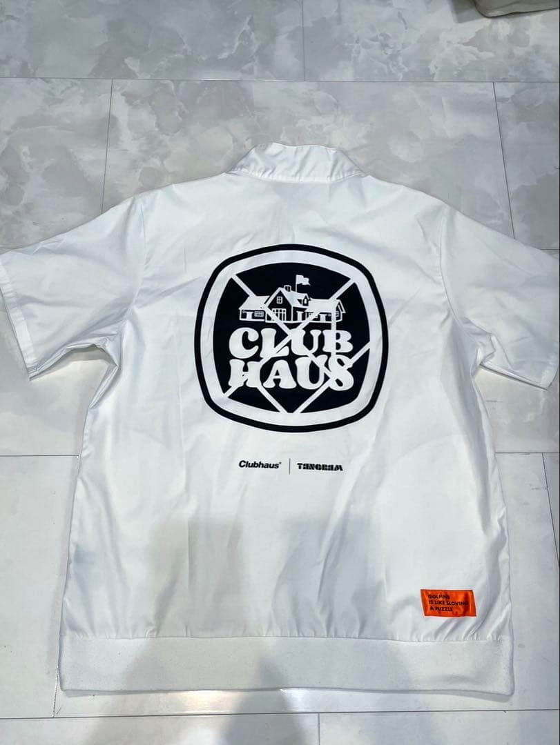 希少　完売　クラブハウス　タングラム　半袖　ブルゾン　アウター　撥水