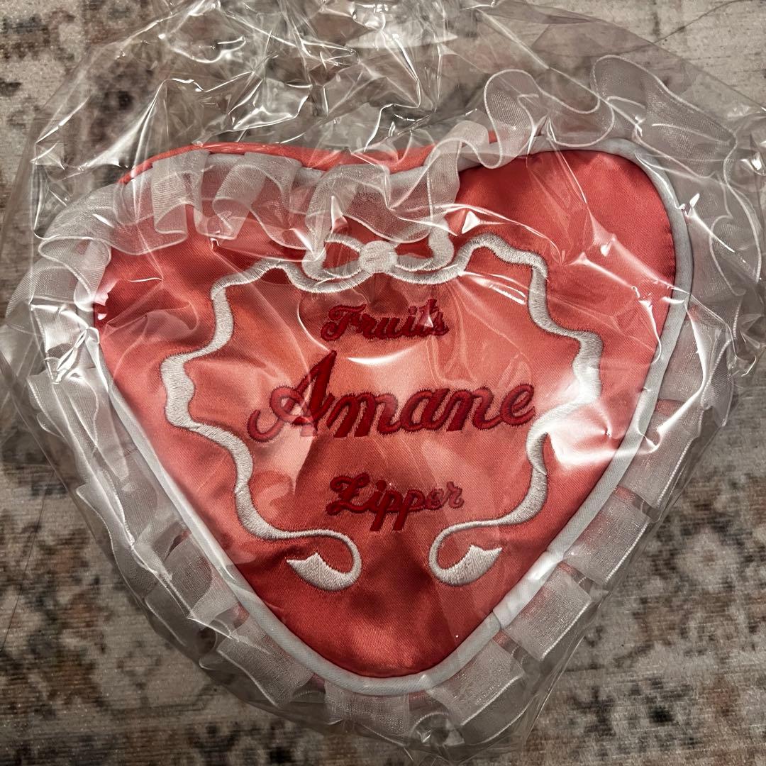 フルーツジッパー　月足天音　ハート衣装のポーチ＆ユニフォーム　セット