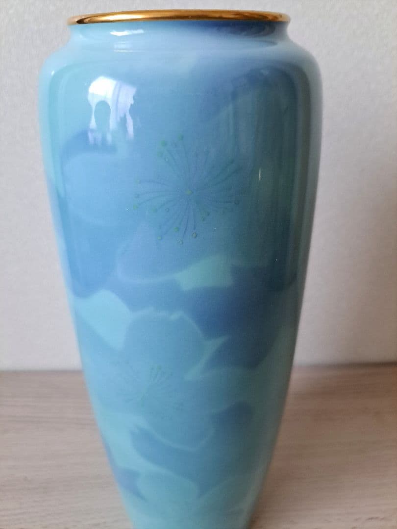 花瓶  有田焼 深川青磁