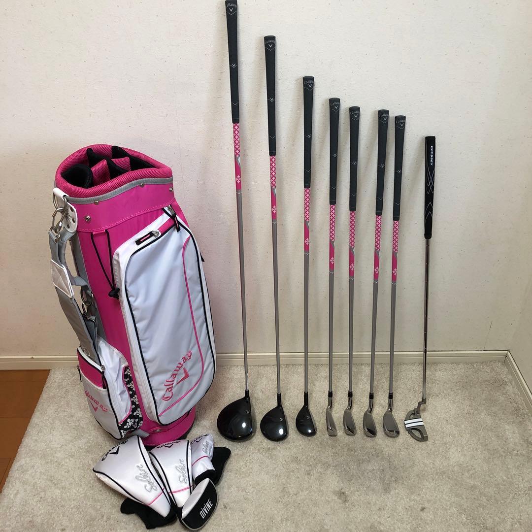 超美品❗️超人気完売モデル❗️ゴルフクラブセット　レディース　優しい初心者用