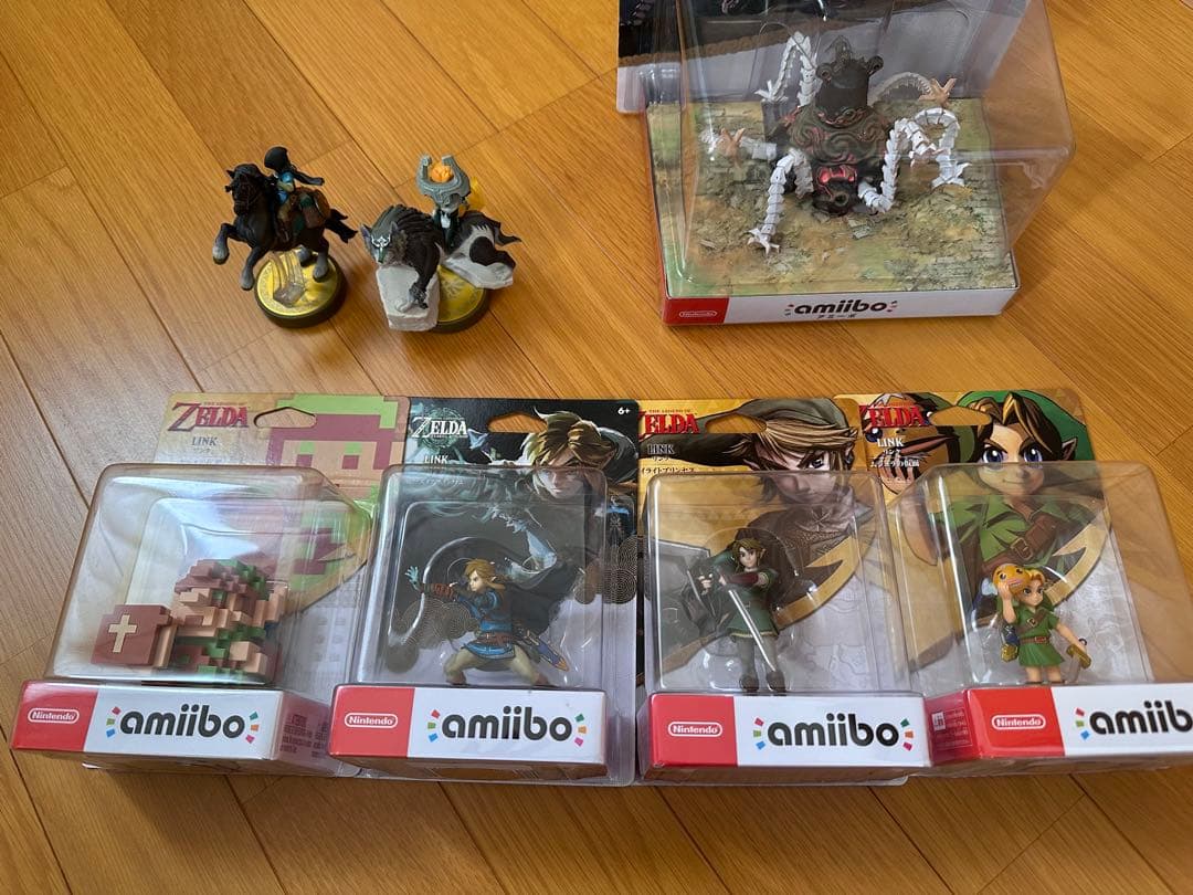 ゼルダの伝説 　amiibo アミーボ　７体セット