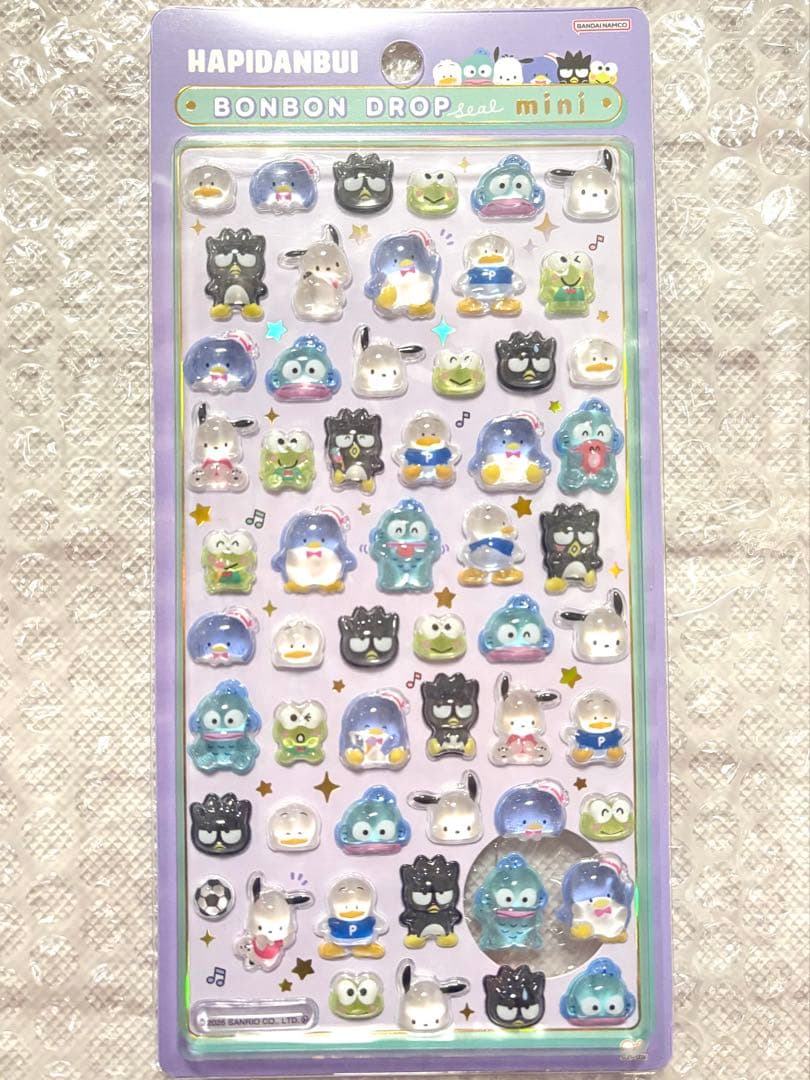 ボンボンドロップシール 6枚まとめ売り