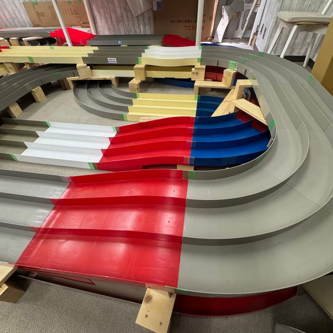 【やまめくん専用①】タミヤ　ミニ四駆コース　3レーン　立体コース