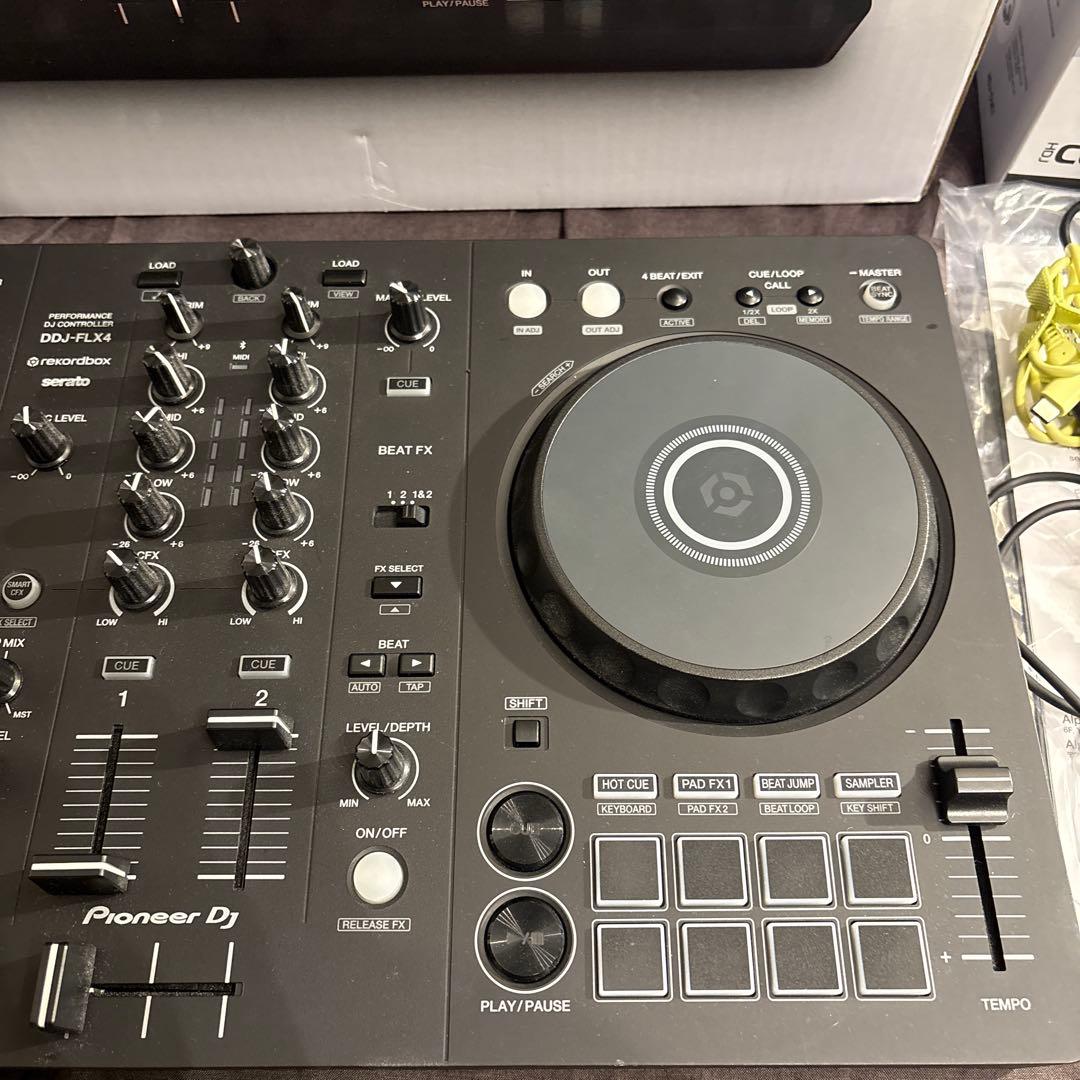 Pioneer DJ DDJ-FLX4＋HDJ-CUE1 セット
