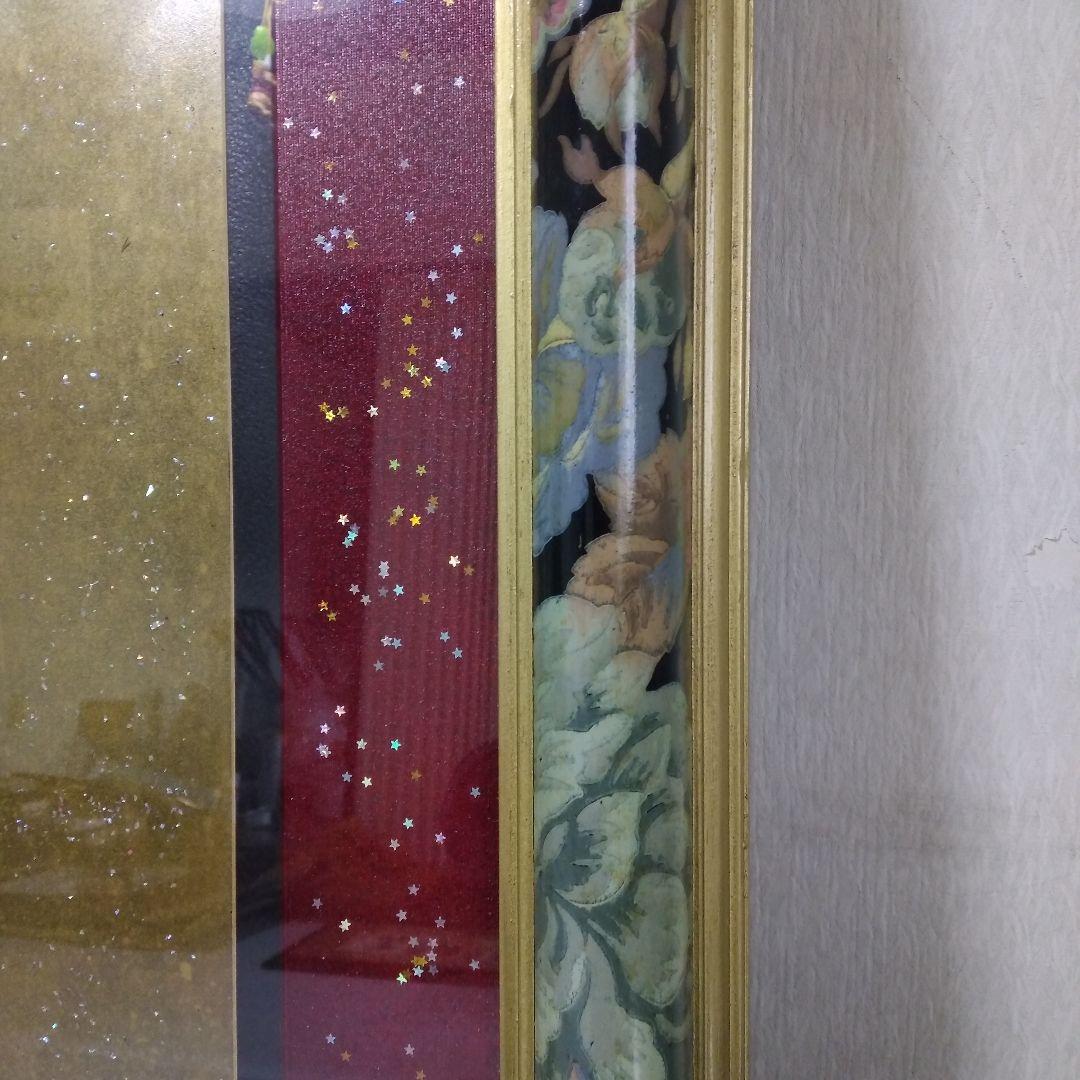 【タイムセール★】絵画　グスタフ・クリムト 接吻（キス）　ラメ入り　超特大サイズ