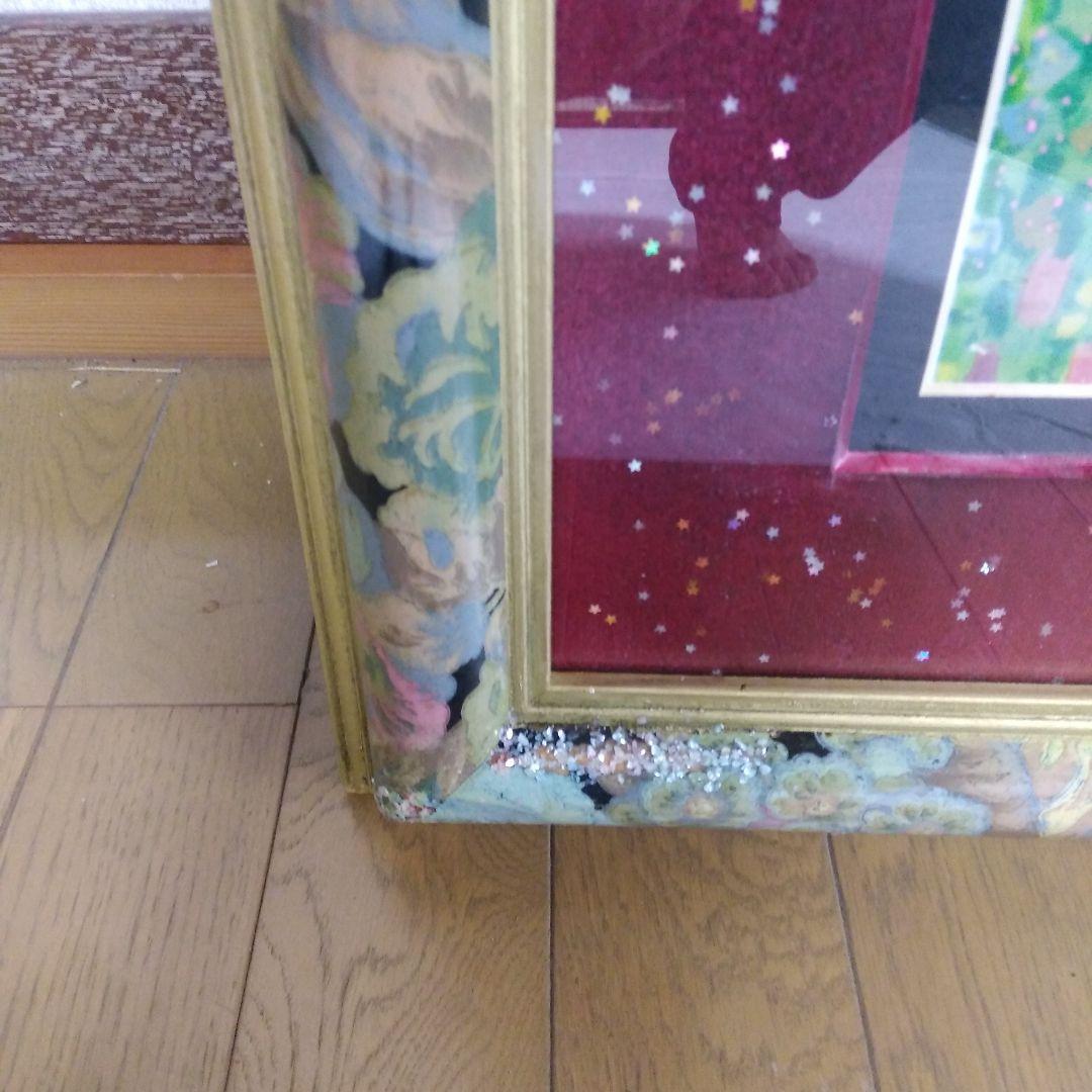 【タイムセール★】絵画　グスタフ・クリムト 接吻（キス）　ラメ入り　超特大サイズ