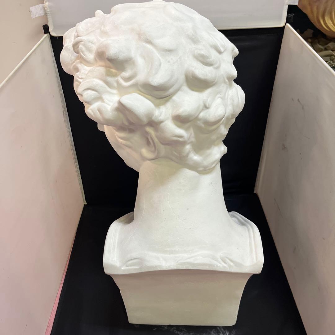 石膏像 メディチ 胸像 ミケランジェロ デッサン 高さ60cm