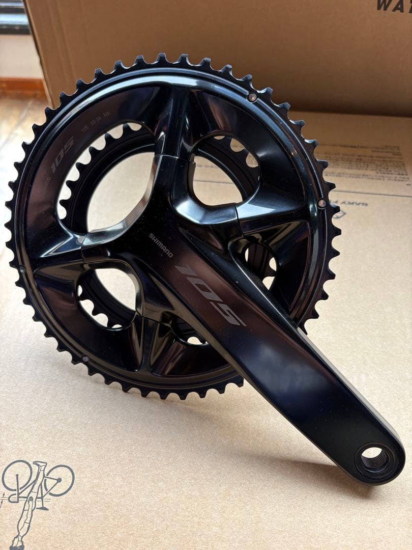 シマノ105 FC-R7100 クランクセット 50/34T 170mm【新品】