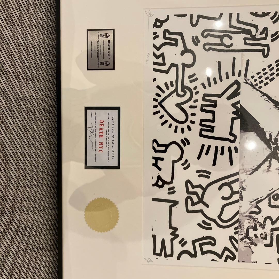 特価　処分1点のみ　death nyc バンクシー　ゴッホ　VUITTONアート