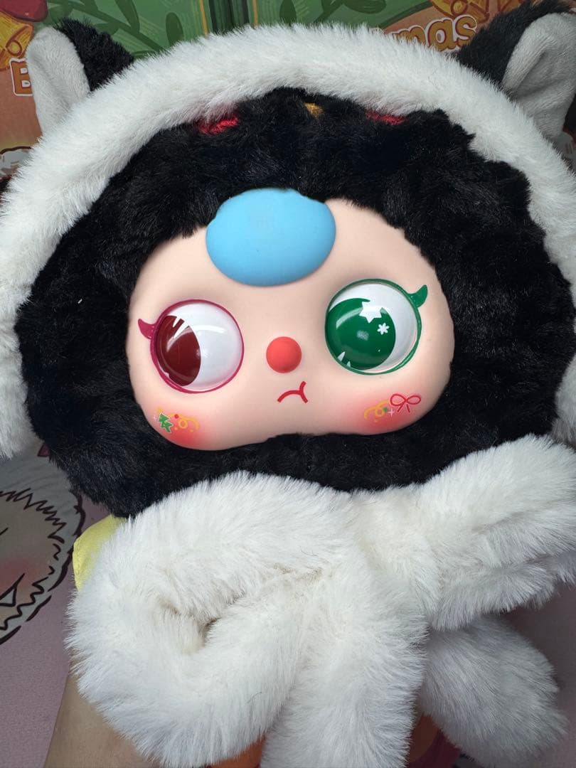 154.babythree big400%体　クリスマス限定　海外ドール　新品