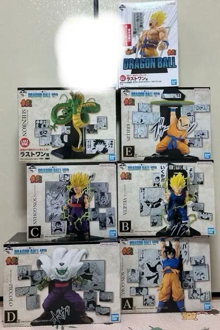 一番くじ ドラゴンボール 40th 其之二～　フィギュアコンプ６種セット
