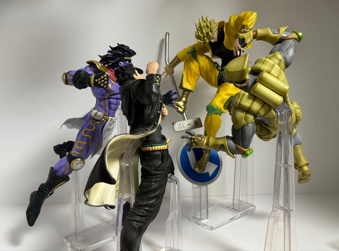 ジョジョの奇妙な冒険 A B C D賞セット　専用台座付き