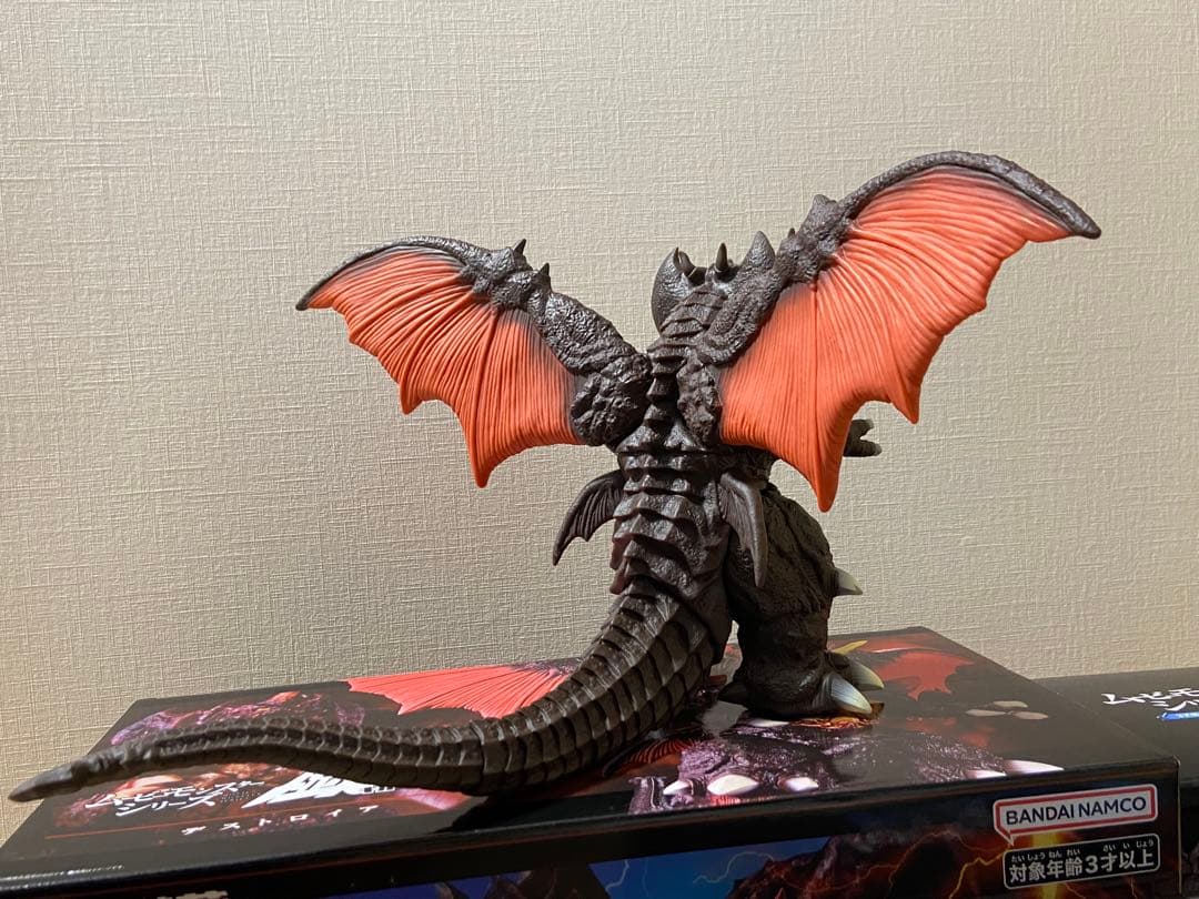 【開封済】ムービーモンスターシリーズ　ゴジラ　デストロイア　機龍　4点セット