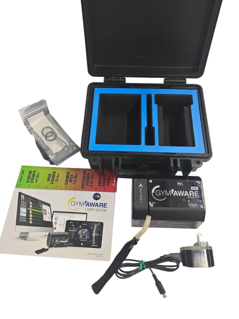 kinetic GYM AWARE POWER TOOLトレーニング　測定